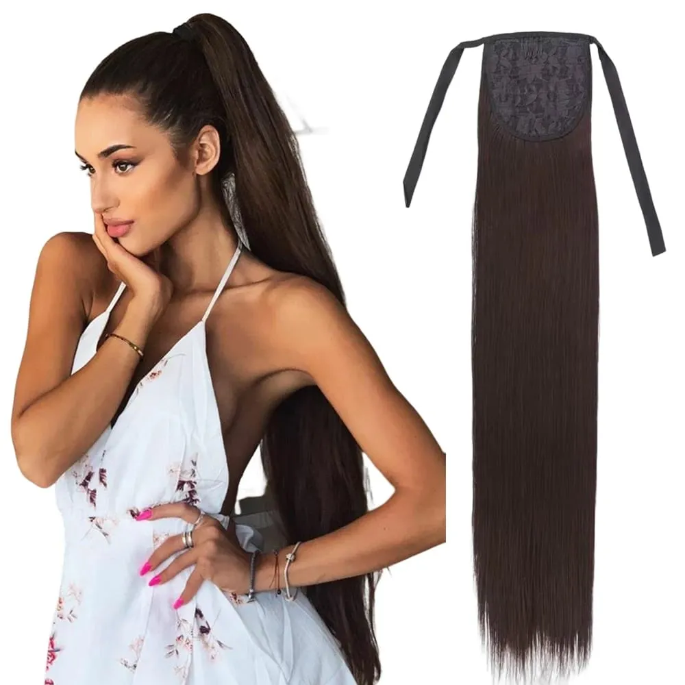 Synthetic Kinky Curly Clip In Hair Extensions 28inches 4pcs Brown Blonde Hair Long Afro Anjo Plus Curls Hairpieces For Woman — image 11