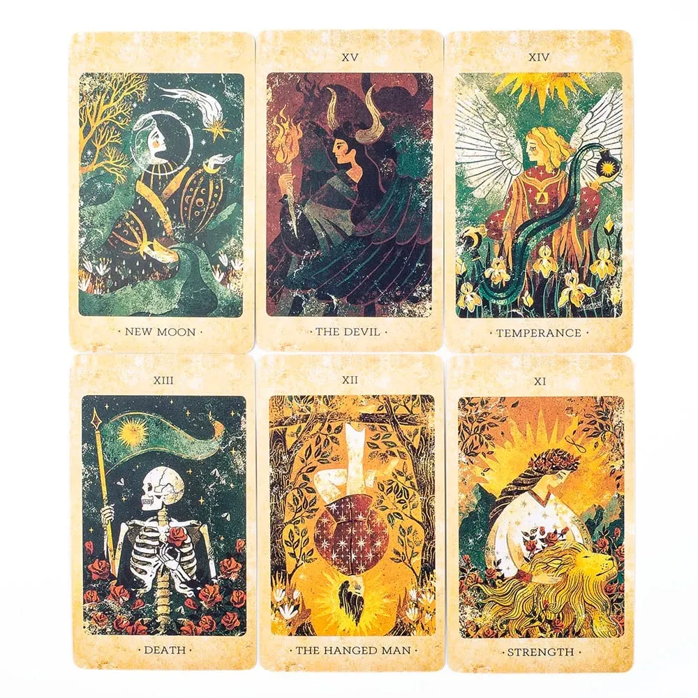The Solar Kingdom Tarot Deck 78 Card Oracle Set for Cosmic Insight and Divination English Versions Edition Board Playing Game — image 5