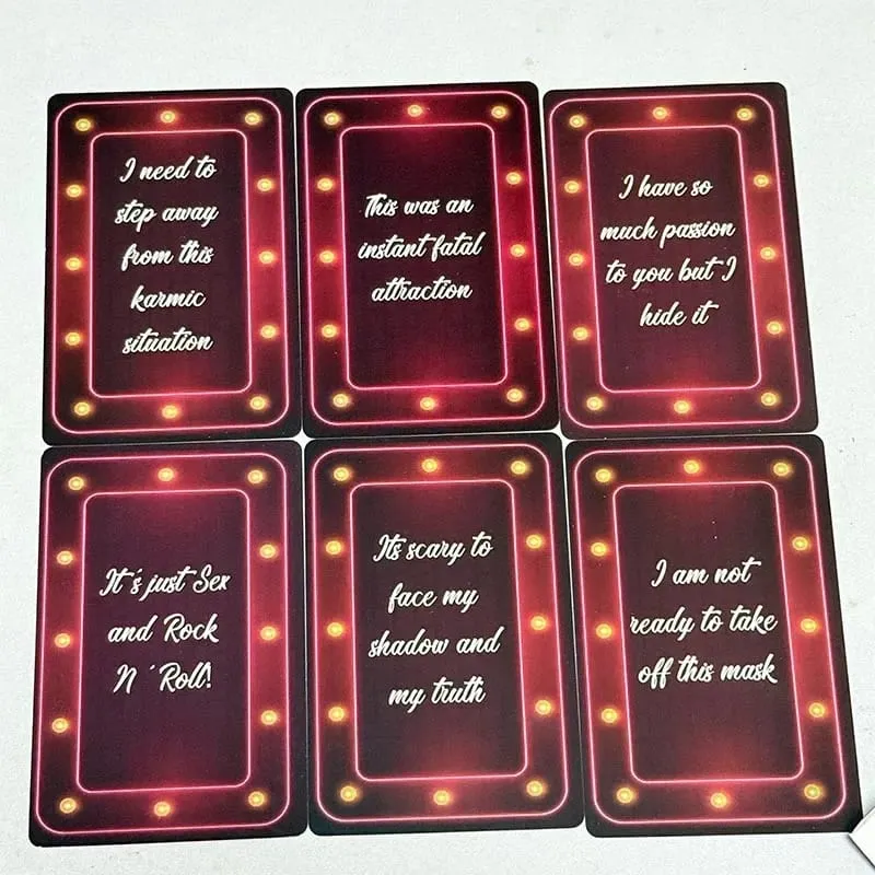Unsaid Feelings of Love A 90 Card Deck English Version Channeled Messages From Soulmate Divination Card Game — image 3
