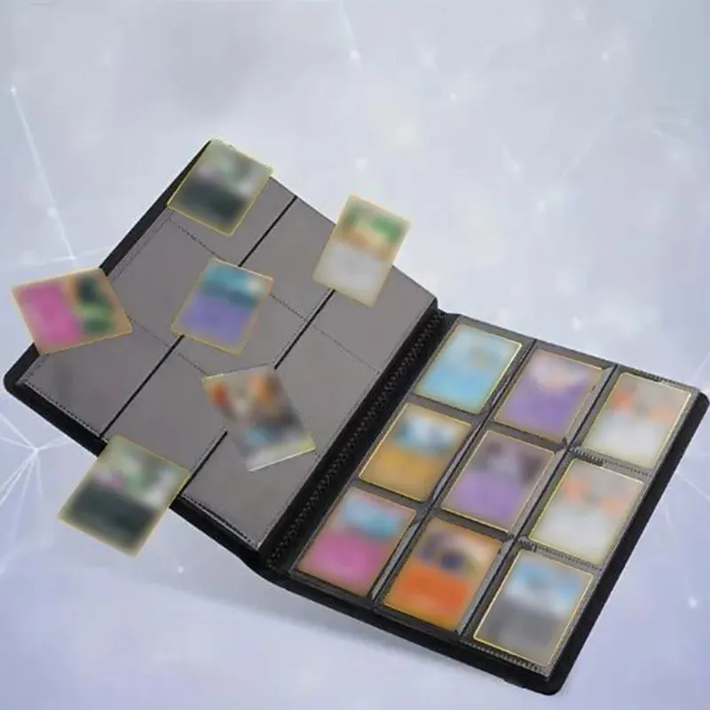 Premium Multi-Pocket Trading Card Binder-Holds 160/360/480 Cards-Durable PP Cover-Ideal for Basketball Soccer and Sports Cards