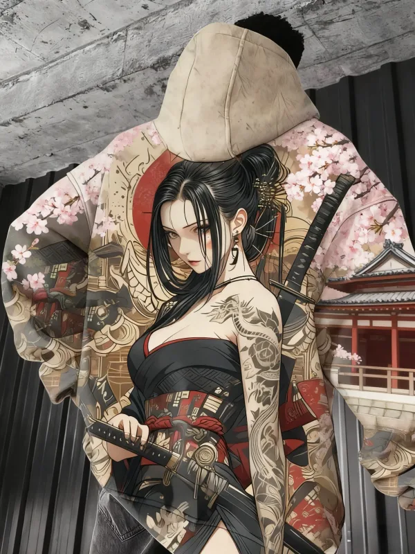2026 quente anime menina volta padrão moletom casual manga longa com capuz pulôver impressão 3d topo moda oversized hoodies masculinos