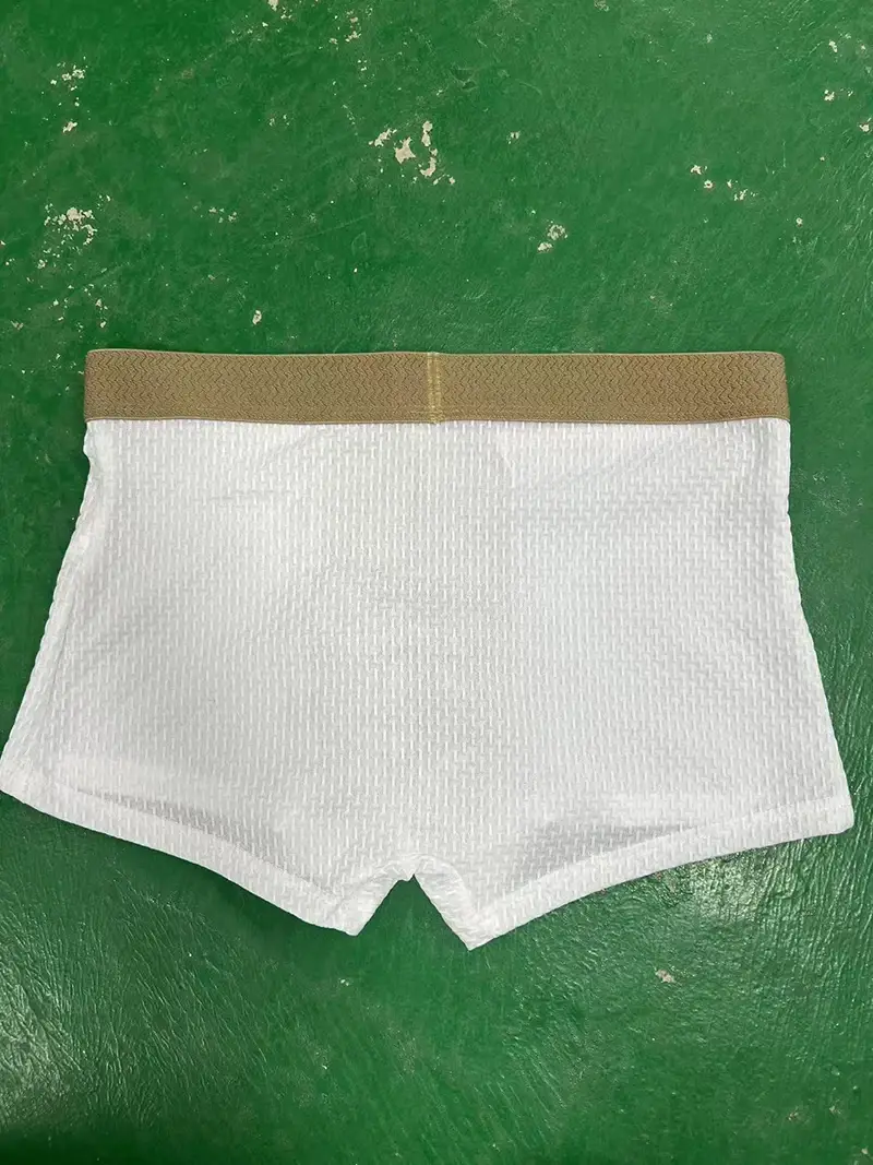 4pcs Men's Boxer Shorts Ice Silk Underwear Underpants Cool Breathable Sexy Slim Panties Mesh Lingerie — image 9