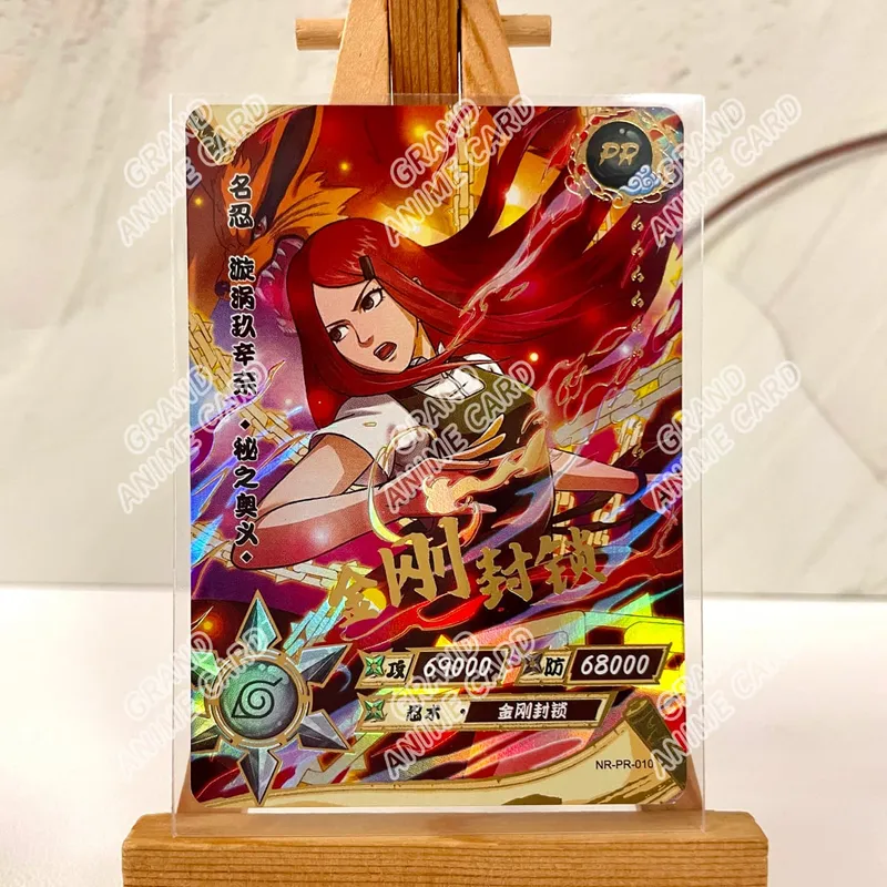 Kayou Genuine Anime Naruto Card PR Full Series No.01-38 Single Card Rare Card Collection Game Naruto Uzumaki Children's Toy Gift