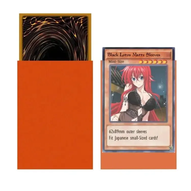 60 PCS/Lot Yu-Gi-Oh Card Sleeves YGO 62X89 Protective Sleeve Liner VG Due City BlackLotus Matte YUGIOH Card Sleeve Cover — image 7