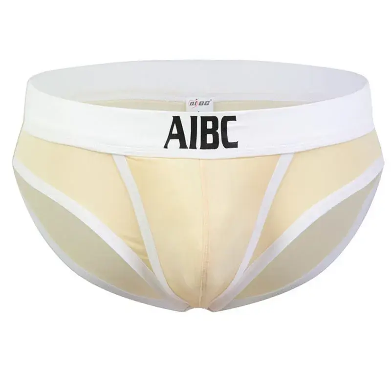 Mens Ice Silk Underwear Open Front Pouch Bulge Low Rise Briefs Sexy Underpants Comfortable Panties for Men — image 10