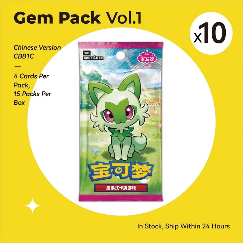 New Gem Pack Vol 2 Cards Scarlet and Violet Trading PTCG Box Eevee Eeveelution Gem Pack 2 Collection Toy Gift Original 100% — image 8