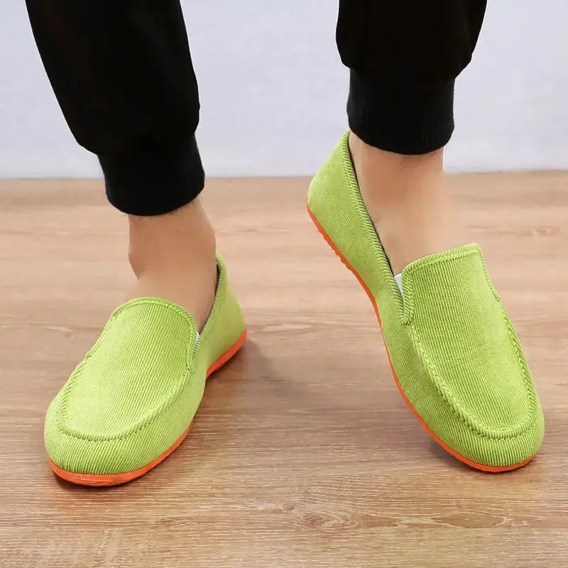 2026 New Summer Casual Loafers Men Old Stylish Canvas Shoes Multi-colors Plus Size Brand Man Shoes Males Slip On Flats Sneakers — image 4