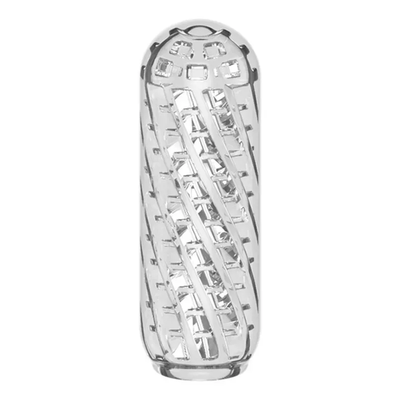 Transparent Male Masturbator Cup Pussy Vaginal for Men 18 Penis Pump Glans Sucking Delay Exerciser Sex Toys Adult Product Erotic — image 6