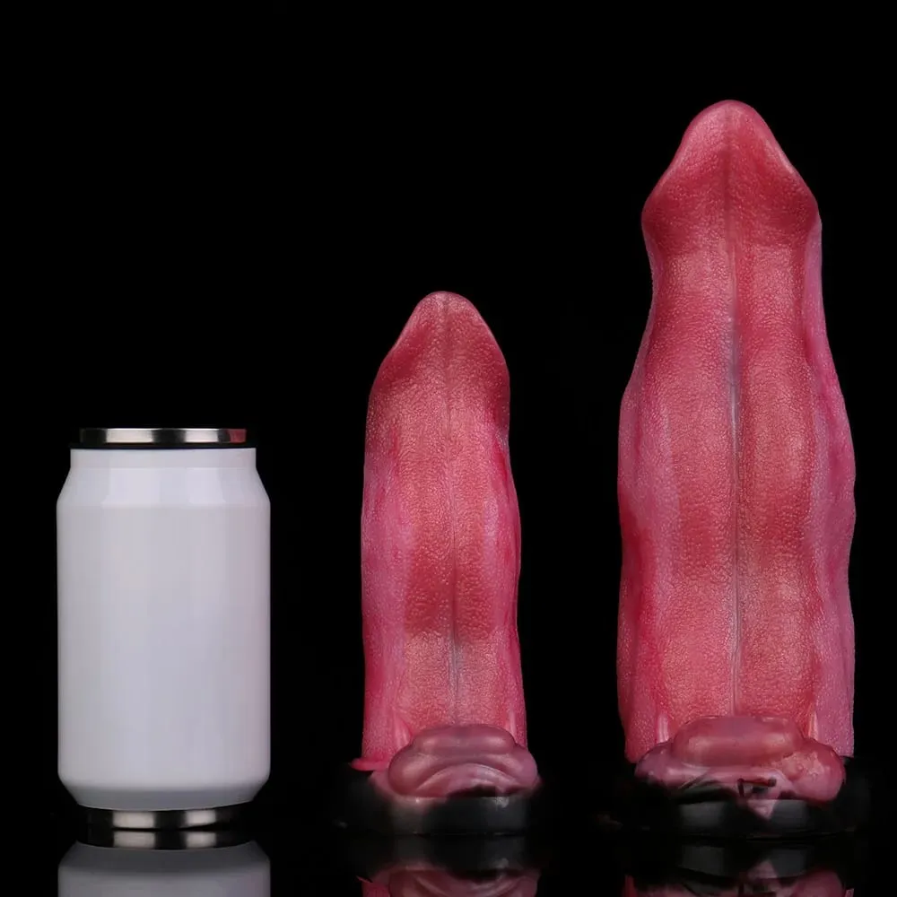 Dildo Monster Lebar dengan Pengisap Kuat Ukuran S L Sumbat Bokong Lembut Sumbat Anal Penis Dilator Anus Mainan Seks Menggoda untuk Wanita — image 2