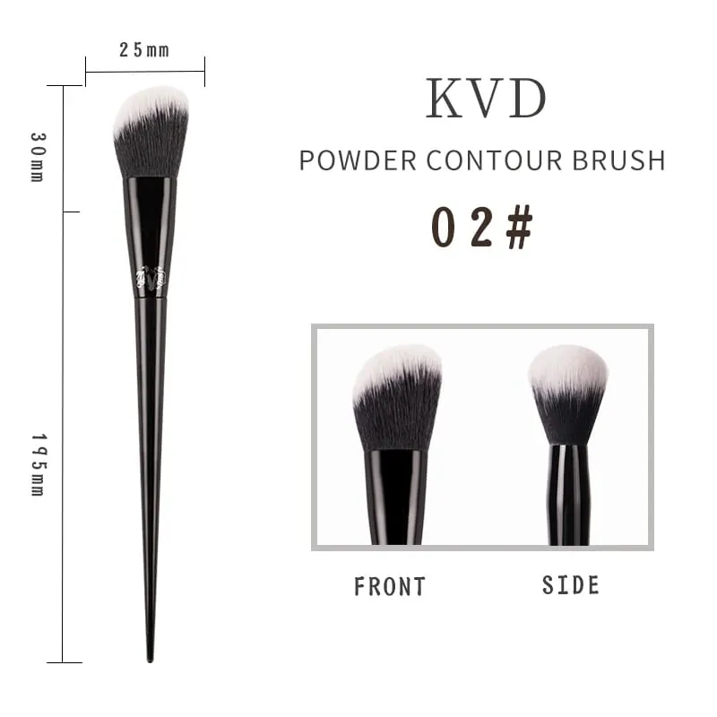 Kat Von D Makeup Brush Foundation Blush Highlight Concealer Powder Sculpting Eyeshadow Brush KVD Brand Makeup Brushes — image 8
