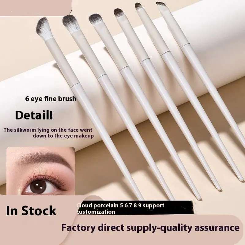 Eyeshadow Makeup Brushes Kit High Quality Eyeshadow Dot Blusher Nose Shadow Eyebrow Loose Powder Brush Eye Make Up Brushes Tool — image 1