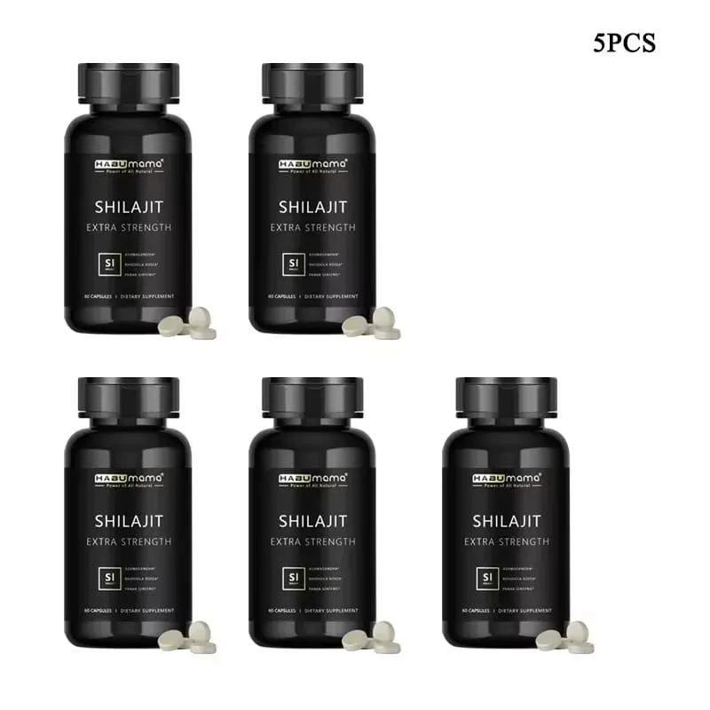 Shilajit Capsule 100% Pure Non-GMo Supports Reproductive Health Natural Energizer — image 10