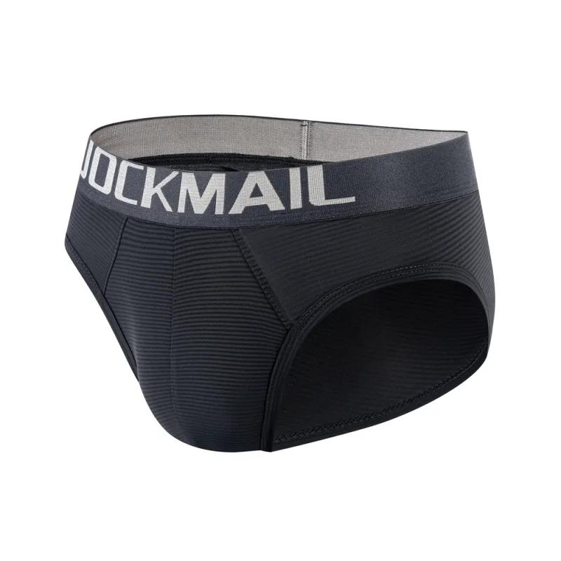 Männer Unterwäsche Kurze Sexy Low-rise Gestreiften Bikini Athletic Supporters Unterhose Nachtwäsche Nylon Schnell Trocknend Atmungsaktiv