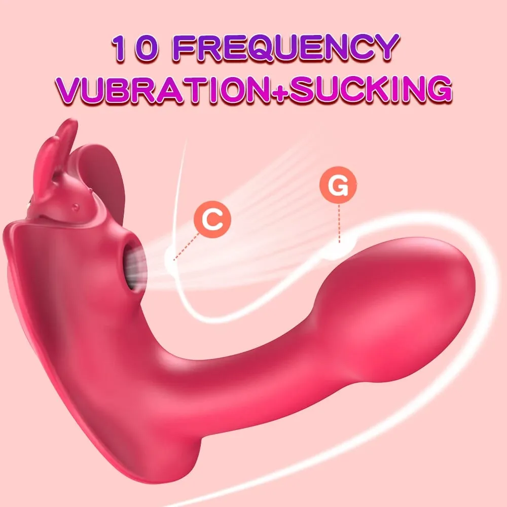 Sucker Vibrator Dildo for Women Vibrating Clitoris Stimulator Remote Control Wearable G Spot Massager Panties Female Sex Toys — image 2