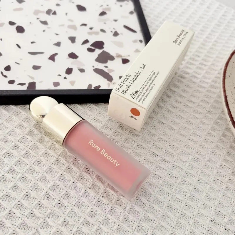 Rare Beauty Soft Pinch Liquid Blush Silky and Glides On Smoothly Long Lasting Plump Makeup Bliss Grateful Joy Love Virtue Worth