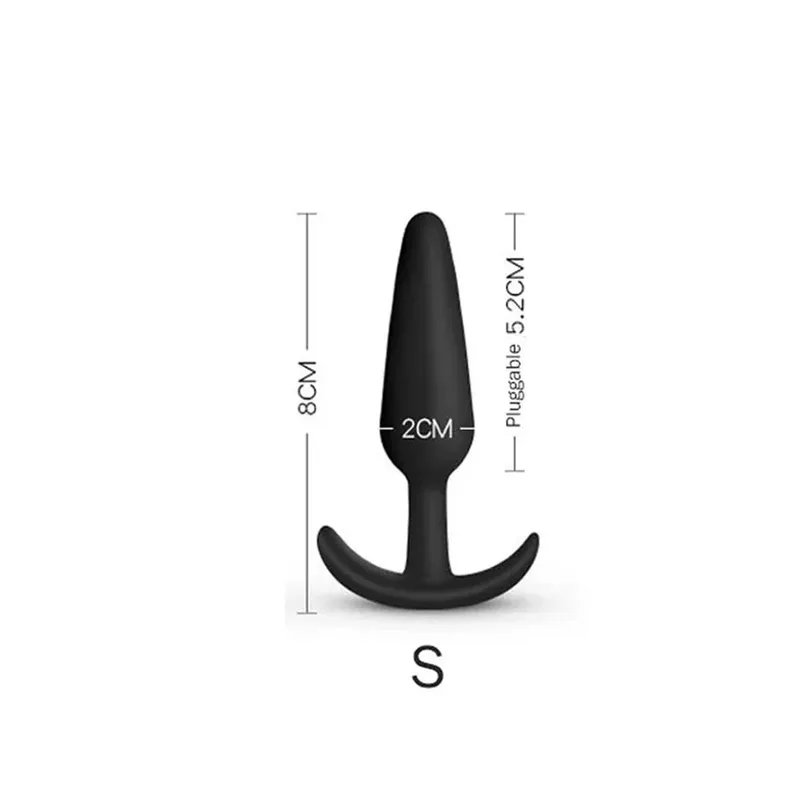 Soft Silicone Dildo Anal Plugs Anal Dilator Prostate Massager Vaginal Stimulator Adult Sex Toys For Men Women Gay Anal Trainer — image 8
