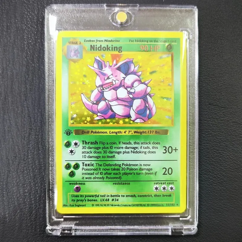 DIY Collection Cards with Card Brick 1996 1st Edition Flash Cards Game Anime Shining Cards Gift — image 2