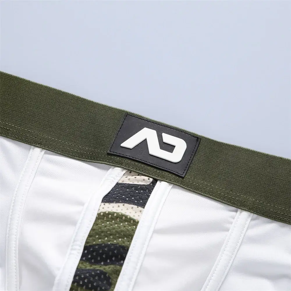 New men's boxers low-rise elastic three-dimensional pocket comfortable boxers AD4-M300