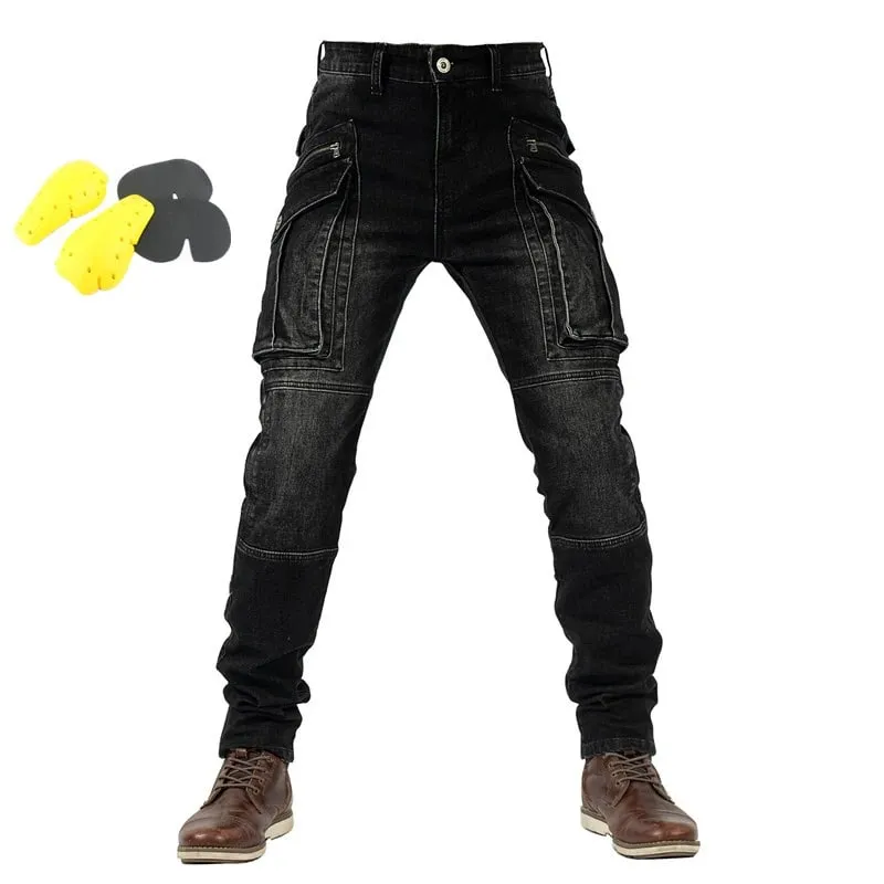 New Autumn Men Pants Casual Tactical Jeans Male Multiple Pockets Cargo Pant Casual Straight Dimem Jeans Trousers Plus Size S-4Xl — image 12
