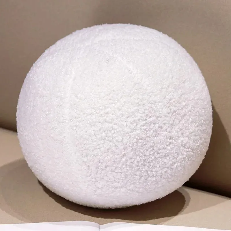 30cm Ins Style Ball Pillow Soft Plush PP Cotton Sofa Pillow Ornament Stuffed Nordic Round Pillow Throw Pillows Home Decoration — image 21
