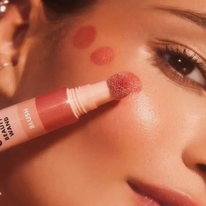 Elf Candlelit BlushLiquid Contouring and Shading Stick for Natural Three-dimensional Lip Balm Fine Glitter Lip Gloss Lipstick — image 4