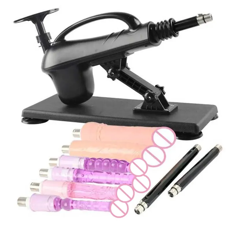 Portable Automatic Masturbation Machine for Women with Big Dildo Men's Sex Toy Pumping Gun for Couples — image 18