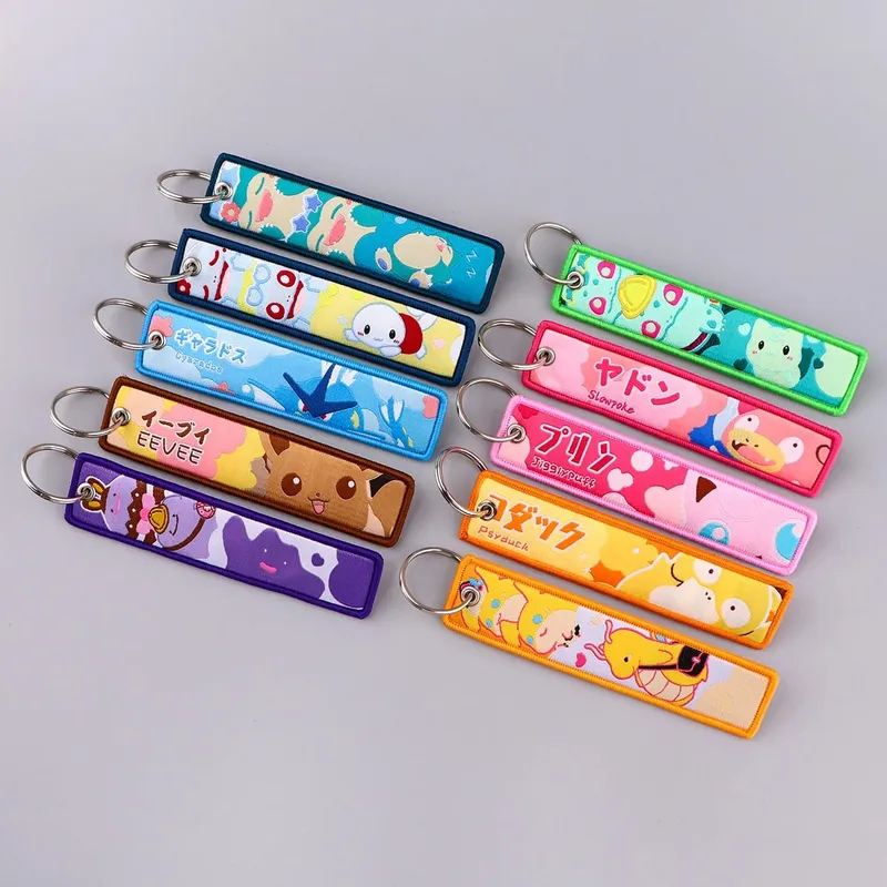 Anime Keychain Cute Gengar Key Tags For Cars Keyring Bags Keys Holder for Women Men Cartoon Cosplay Accessories Toys Gift — image 1