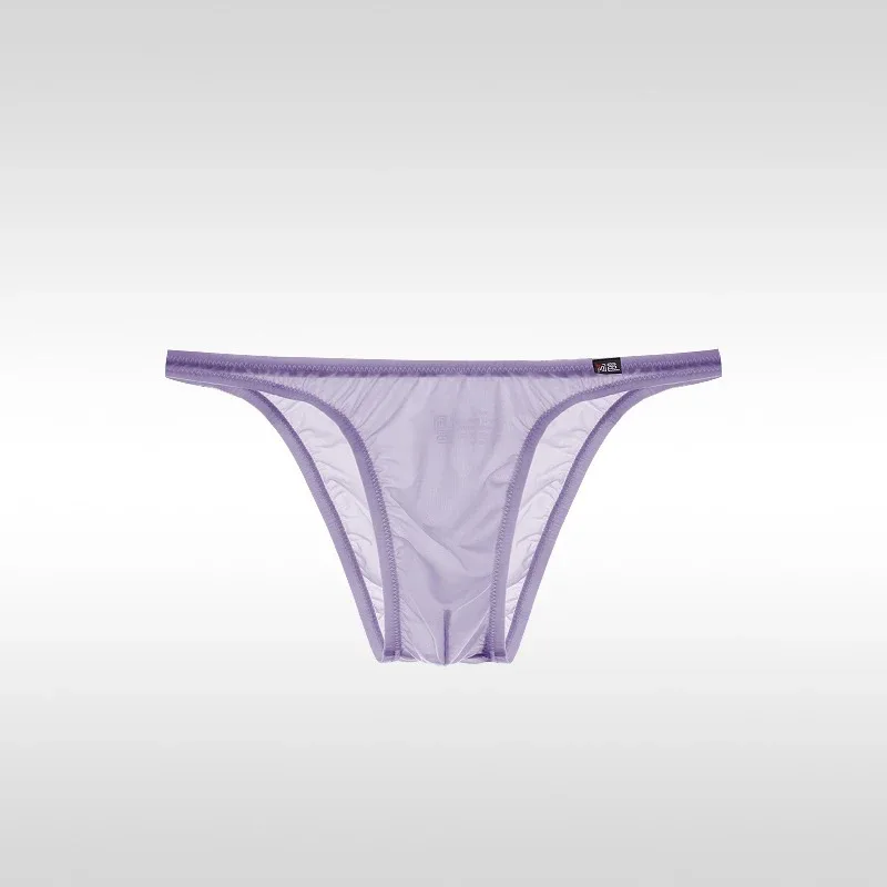 Men's Underwear Sexy Low-Waisted Ice Silk Ultra-Thin Silky Japanese Small Triangle Pants One-Piece — image 14