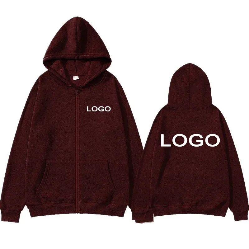 Felpa con cappuccio con cerniera per uomo donna stampata personalizzata Abbigliamento casual ampio Moda pullover a maniche lunghe con cappuccio Felpe con personalità