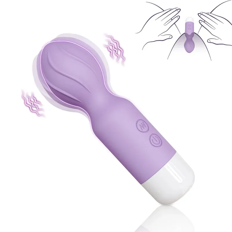 Mini AV wibrator kobiet G Spot wibracji pochwy Anal łechtaczki wibracyjny stymulator wibrator Dildo sklep dorosłych zabawki erotyczne dla kobiet