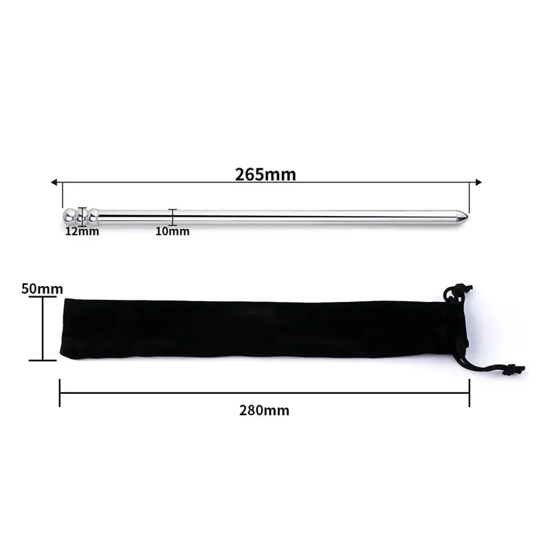 Protaste Stimulation Urethral Penis Plug Stainless Steel Urethral Dilator Sounding Rod Catheter Masturbation Sex Toys Men