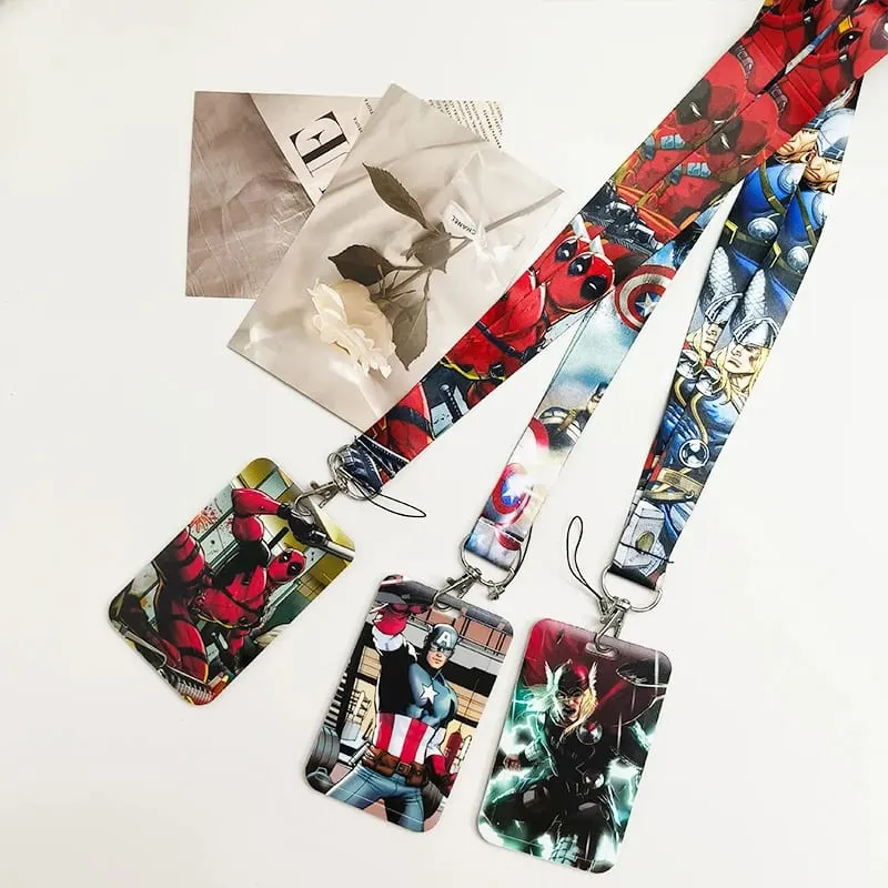 American Anime Credential Holder Movie Lanyards for Key Neck Strap Card Badge Gym Keychain Keyring Accessories Gifts — image 6