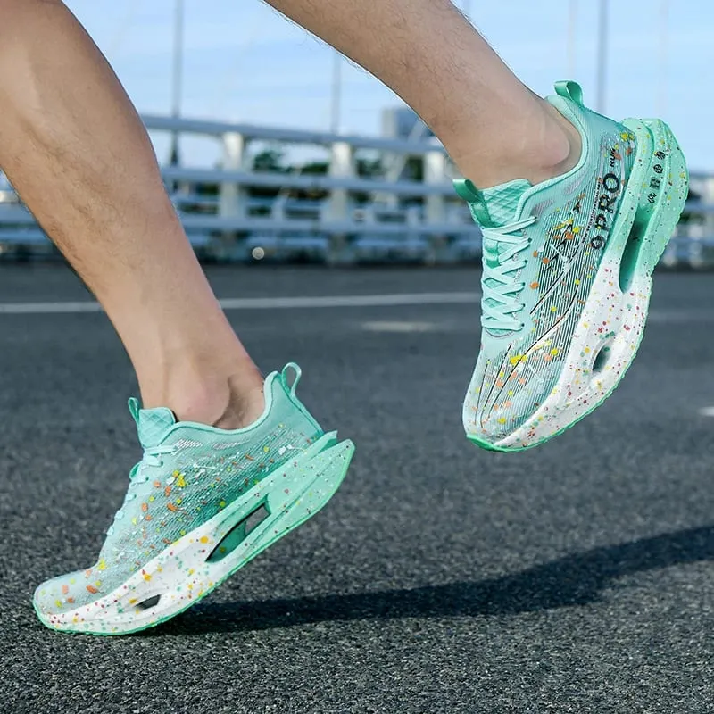 2025 New Men's Sneakers Night Fluorescent 3.0 Carbon Plate Cushioning Running Shoes Stable Rebound Training Shoes Jog Shoes — image 4