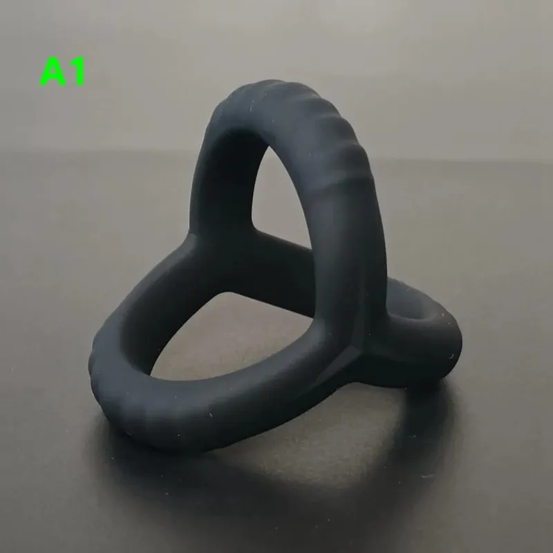 Penis Ring Reusable Silicone Semen Cock Ring Penis Enlargement Delayed Ejaculation Sex Toys For Men