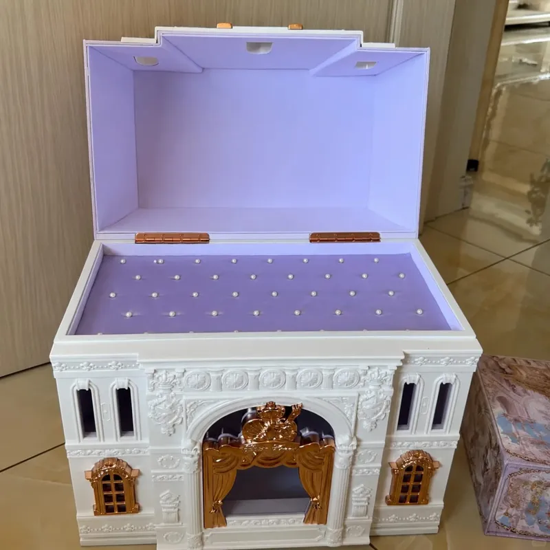 Flower Knows Knight Unicorn Storage Box Makeup Organizer Cosmetic Storage Desktop Vanity Organizer Cute Aesthetic Fantasy — image 2