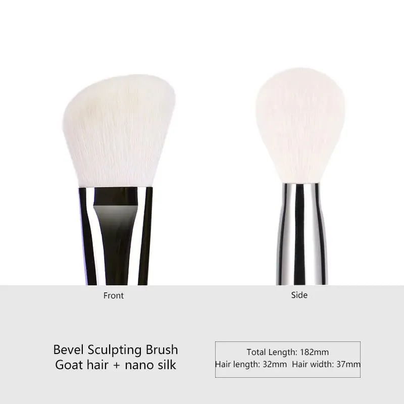 1pc High end Animal Hair Detail Eyeshadow Makeup brushes Highlight Make up brushes Eye Shadow Conceal Ebony Handle pencil beauty