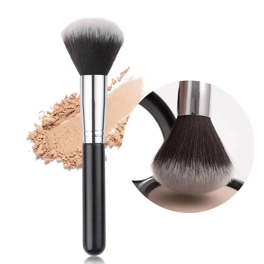 Powder Brush Professional Makeup Brushes Black Multifunctional Foundation Blush Sculpting Bronzer Brush Make Up Tools — image 1