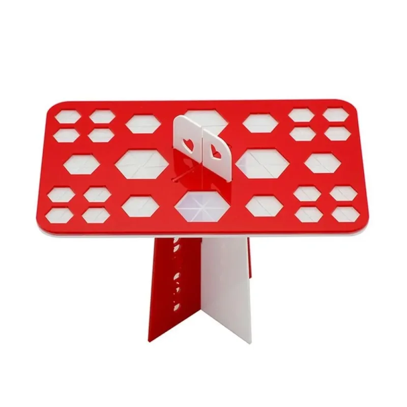 26Hole Makeup Brush Holder Collapsible Tower Tree Rack Nail Art Brushes Desplay Holders Drying Stand — image 3