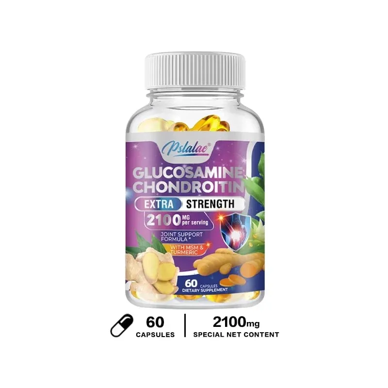 Glucosamine Chondroitin MSM Turmeric Boswellia - Joint Health and Joint Function Support - Glucosamine Sulfate Mobility FormulaC — image 8