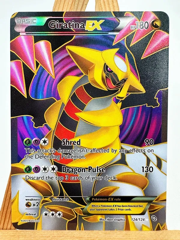 Pokemon PTCG ASC Gengar Dragonite Celebi Legetøj Hobby Hobby Samleobjekter Spilsamling Anime-kort