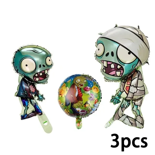 Games Balloon Plants Vs. Zombies Theme Party Decoration Supplies Package Latex Aluminum Film Balloon Children's Classic Toys — image 6