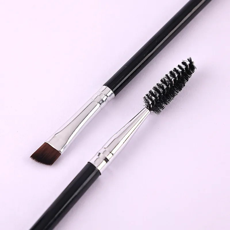 Eyelash Brush Eyebrow Combs Eyebrow Brush Double-headed Makeup Brushes for Eye Brow Eyelash Extension Make Up Tools Professional — image 4