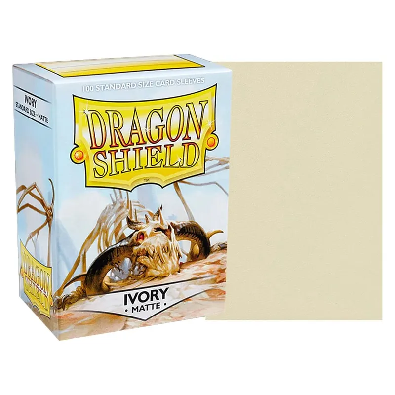 100 pièces/boîte 66x91mm taille Standard Demark Dragon Shield mat manchons de carte pour MTG/PKM/YGO/TCG cartes de jeu de société Slevees