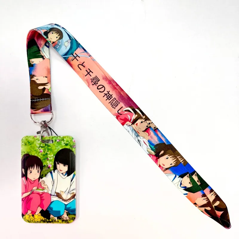 Anime Lanyards Keychain Animated Mobile Phone ID Card pass Hang Rope DIY Jewelry Accessories wholesale — image 11