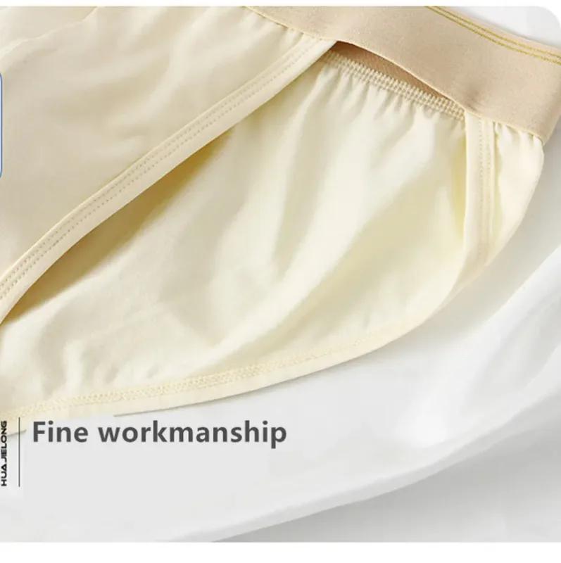 Men underwear cotton loose ropa interior hombre simple lingerie solid color calcinha Plus size sexy panties new boxers & briefs — image 17
