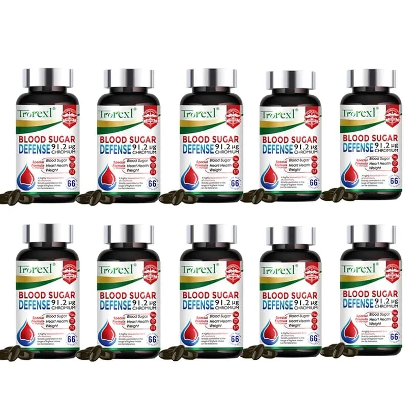 Blood Sugar Diabetes Capsule for Cardiovascular Health Glucose Metabolism Maintain of Normal Blood Glucose Concentrations