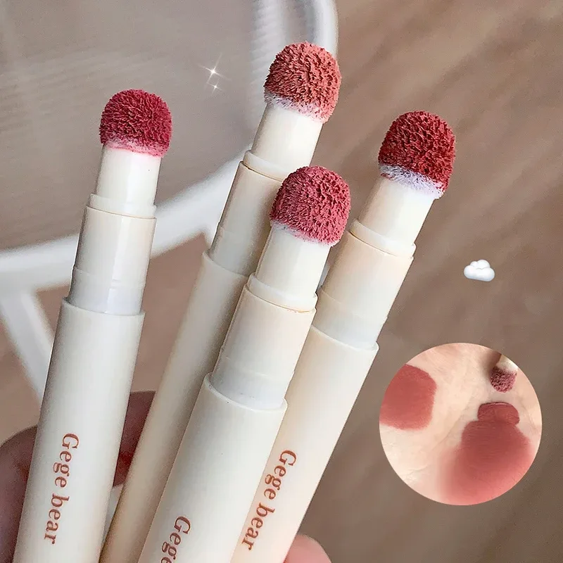 Gege Bear Velvet Matte Lip Powder Cream Long-Lasting Moisturizing Lipstick Autumn-Winter Color Natural-Looking Lip Stain — image 4