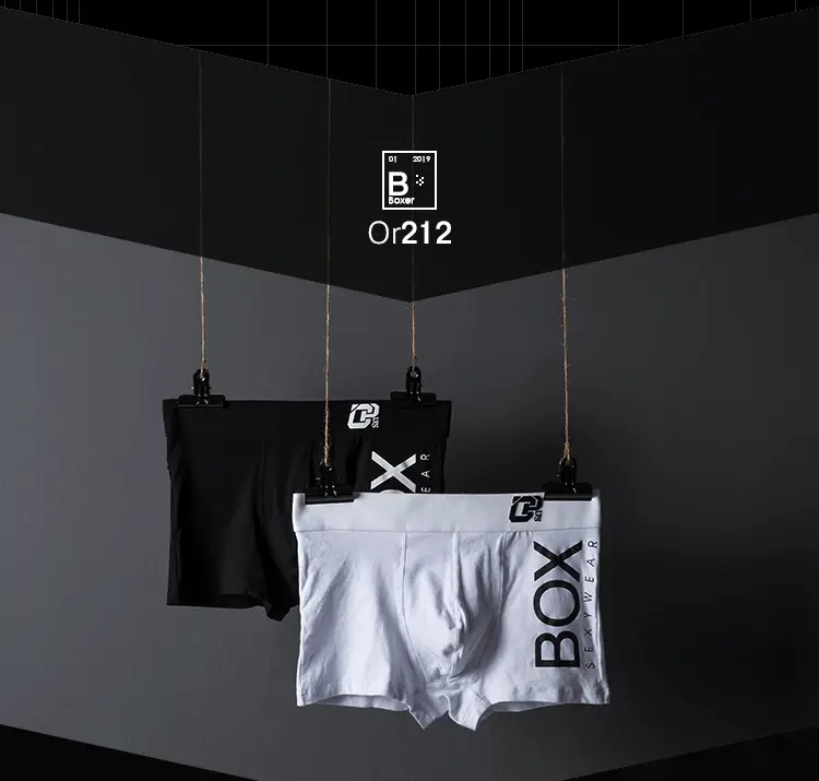 4Pcs Man Underpants Boxershorts Cotton Men Boxers Male Breathable Underwear Men's Panties Soft Boxer OR212 — image 4