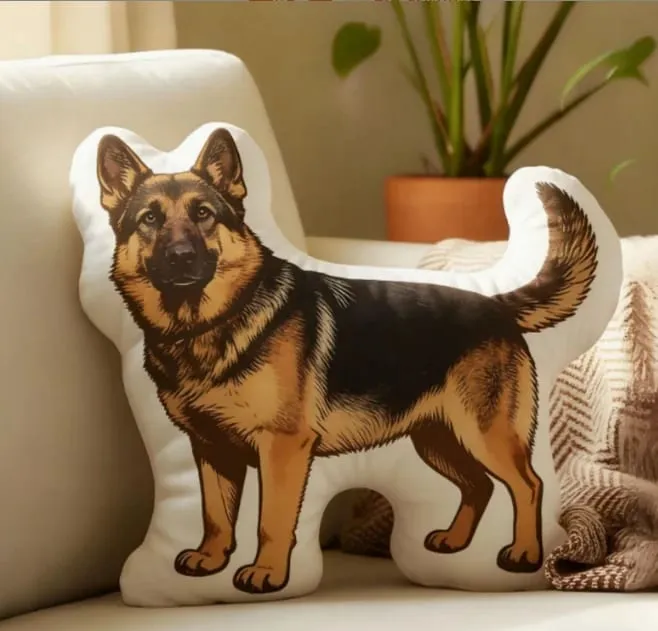 3D printed simulation dog pillow funny pet shaped pillow living room bedroom soft decoration personalized holiday gift — image 28