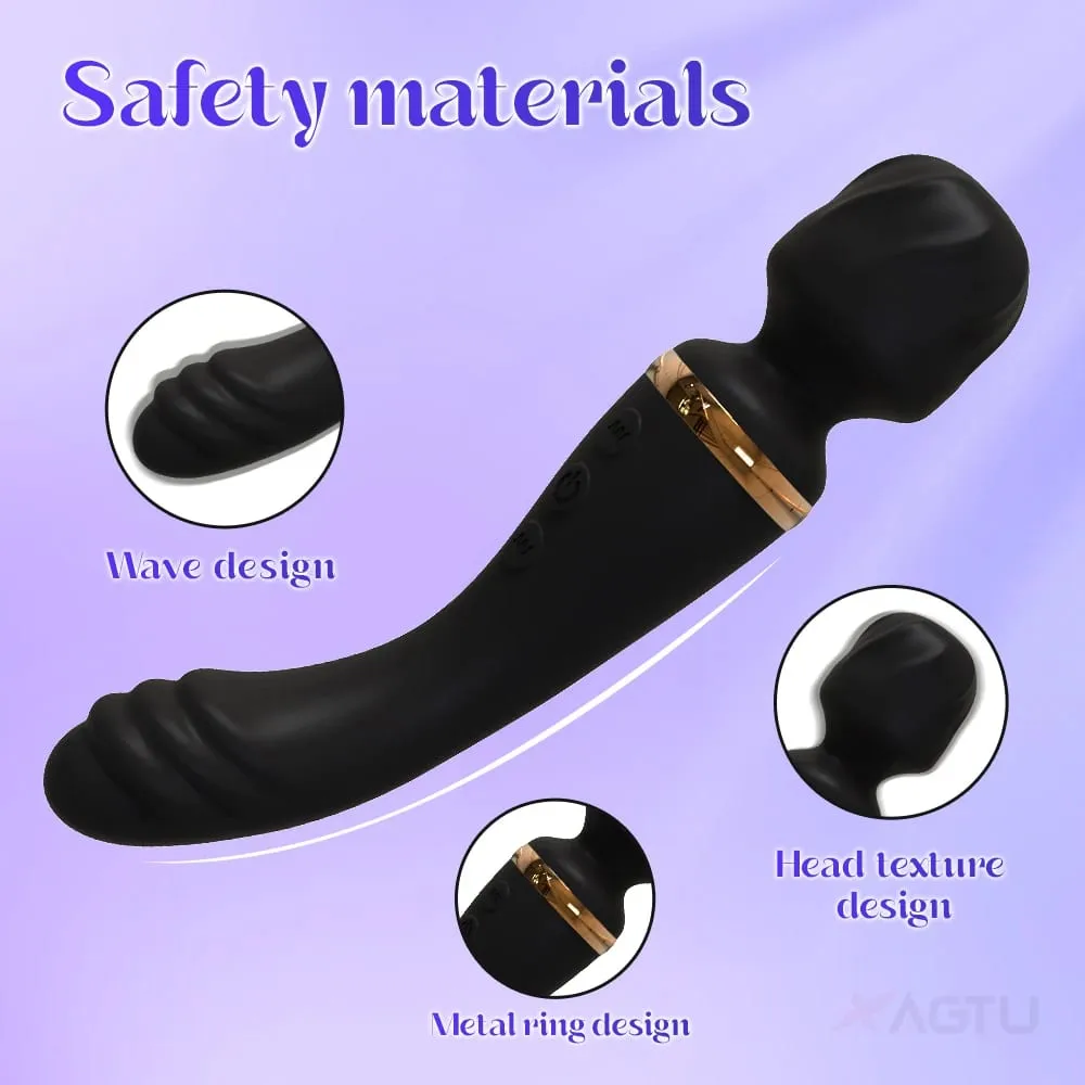 2 in 1 Vibrator AV Wand for Women G-Spot Clit Vagina Stimulator Nipples Breast Massager Female Masturbator Sex Toy for Women — image 2